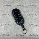 IN STOCK: NAVY BLUE CROCODILE KEY COVER FOR PORSCHE