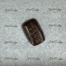 IN STOCK: DARK BROWN CROCODILE WITH WHITE DETAILS KEY COVER FOR LAND ROVER