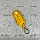 IN STOCK: GLOSSY YELLOW CROCODILE KEY COVER FOR PORSCHE