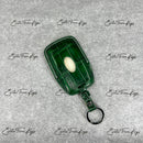 IN STOCK: GLOSSY GREEN CROCODILE KEY COVER FOR LAND ROVER