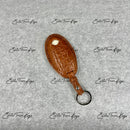 IN STOCK: CARAMEL CROCODILE KEY COVER FOR NISSAN