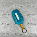 IN STOCK: AQUA BLUE CROCODILE KEY COVER FOR FERRARI