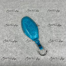 IN STOCK: AQUA BLUE CROCODILE KEY COVER FOR MCLAREN