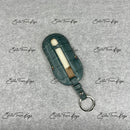 IN STOCK: GREY BLUE CROCODILE KEY COVER FOR PORSCHE