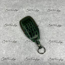 IN STOCK: DARK GREEN CROCODILE KEY COVER FOR MERCEDES