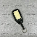 IN STOCK: GLOSSY BLACK CROCODILE KEY COVER FOR MERCEDES