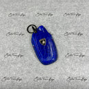 IN STOCK: ELECTRIC BLUE CROCODILE KEY COVER FOR LAMBORGHINI