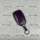 IN STOCK: GLOSSY PURPLE CROCODILE KEY COVER FOR ROLLS ROYCE