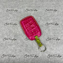 IN STOCK: HOT PINK CROCODILE KEY COVER FOR LAND ROVER