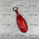 IN STOCK: GLOSSY RED CROCODILE KEY COVER FOR LAMBORGHINI