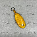 IN STOCK: GLOSSY YELLOW CROCODILE KEY COVER FOR LAMBORGHINI