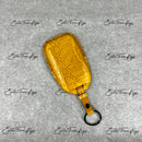 IN STOCK: GLOSSY YELLOW CROCODILE KEY COVER FOR ROLLS ROYCE