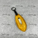 IN STOCK: GLOSSY YELLOW CROCODILE KEY COVER FOR LAMBORGHINI