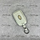 IN STOCK: PEARL WHITE CROCODILE KEY COVER FOR LAND ROVER