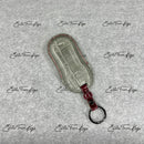 IN STOCK: GLOSSY GREY CROCODILE KEY COVER FOR PORSCHE