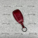 IN STOCK: WINE RED CROCODILE KEY COVER FOR MERCEDES