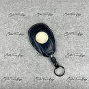 IN STOCK: NAVY BLUE CROCODILE KEY COVER FOR BENTLEY