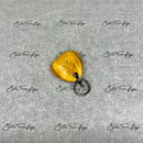 IN STOCK: GLOSSY YELLOW CROCODILE KEY COVER FOR FERRARI