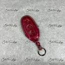 IN STOCK: WINE RED CROCODILE KEY COVER FOR MCLAREN