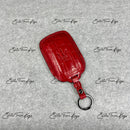 IN STOCK: GLOSSY RED CROCODILE KEY COVER FOR MASERATI