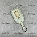 IN STOCK: PEARL WHITE CROCODILE KEY COVER FOR ROLLS ROYCE