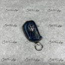 IN STOCK: NAVY BLUE CROCODILE KEY COVER FOR MASERATI