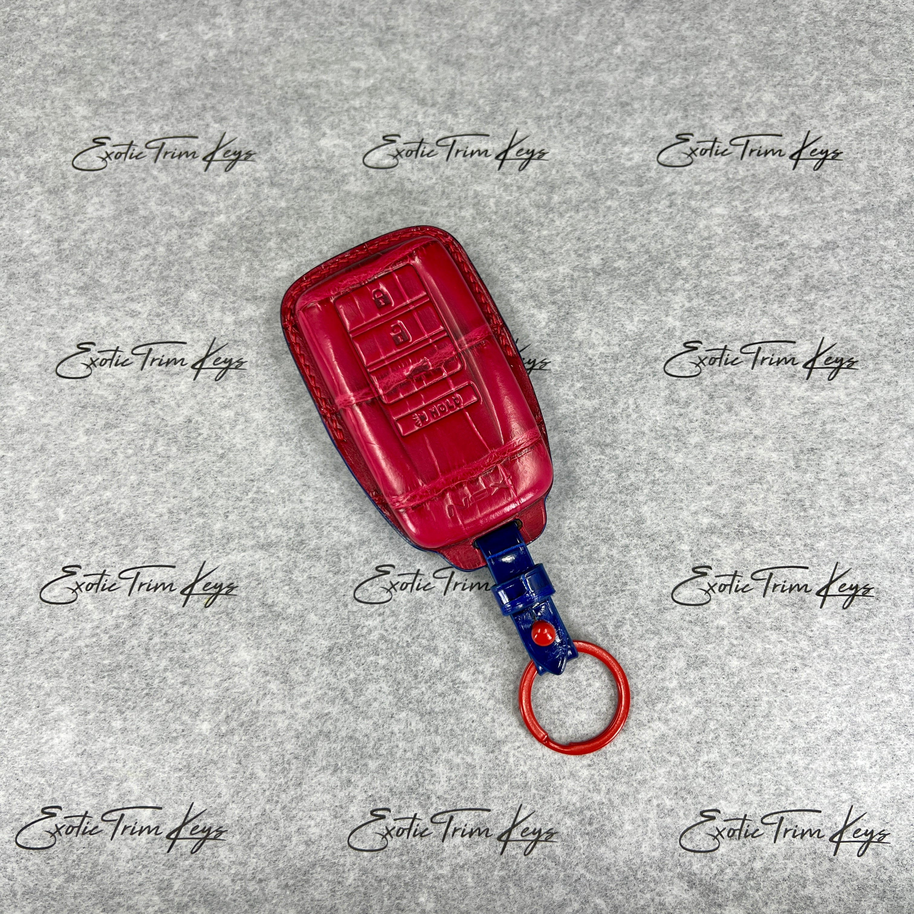 IN STOCK: ELECTRIC BLUE CROCODILE KEY COVER FOR NSX