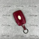 IN STOCK: WINE RED CROCODILE KEY COVER FOR LAND ROVER