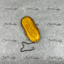 IN STOCK: GLOSSY YELLOW CROCODILE "KEYED IGNITION" KEY COVER FOR PORSCHE