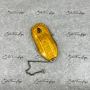 IN STOCK: GLOSSY YELLOW CROCODILE "KEYED IGNITION" KEY COVER FOR PORSCHE