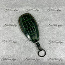 IN STOCK: DARK GREEN CROCODILE KEY COVER FOR ASTON MARTIN