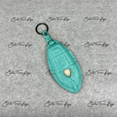 IN STOCK: TIFFANY CROCODILE WITH SILVER & BLACK DETAILS KEY COVER FOR LAMBORGHINI