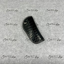 IN STOCK: GLOSSY BLACK CROCODILE "KEYED IGNITION" KEY COVER FOR MERCEDES