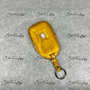 IN STOCK: GLOSSY YELLOW CROCODILE KEY COVER FOR ROLLS ROYCE