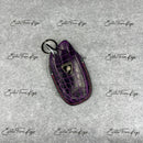 IN STOCK: GLOSSY PURPLE CROCODILE KEY COVER FOR LAMBORGHINI