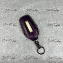 IN STOCK: GLOSSY PURPLE CROCODILE KEY COVER FOR FERRARI