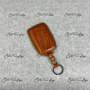 IN STOCK: CARAMEL CROCODILE KEY COVER FOR FERRARI