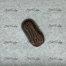 IN STOCK: DARK BROWN CROCODILE WITH WHITE DETAILS KEY COVER FOR PORSCHE