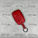 IN STOCK: GLOSSY RED CROCODILE KEY COVER FOR LAND ROVER