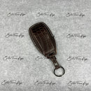 IN STOCK: DARK BROWN CROCODILE KEY COVER FOR MERCEDES