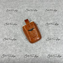 IN STOCK: CARAMEL CROCODILE KEY COVER FOR ASTON MARTIN