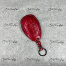 RED CROCODILE KEY COVER FOR BENTLEY - IN STOCK