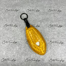 IN STOCK: GLOSSY YELLOW CROCODILE KEY COVER FOR LAMBORGHINI