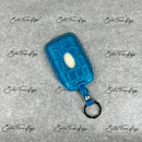 IN STOCK: AQUA BLUE CROCODILE KEY COVER FOR LAND ROVER